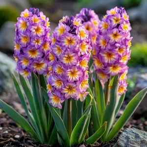 Гиацинт Пинк Перпл купить по цене от 2099р. в интернет-магазине «Посадика» с доставкой почтой в в Жирновске и по всей России – [изображение №1].